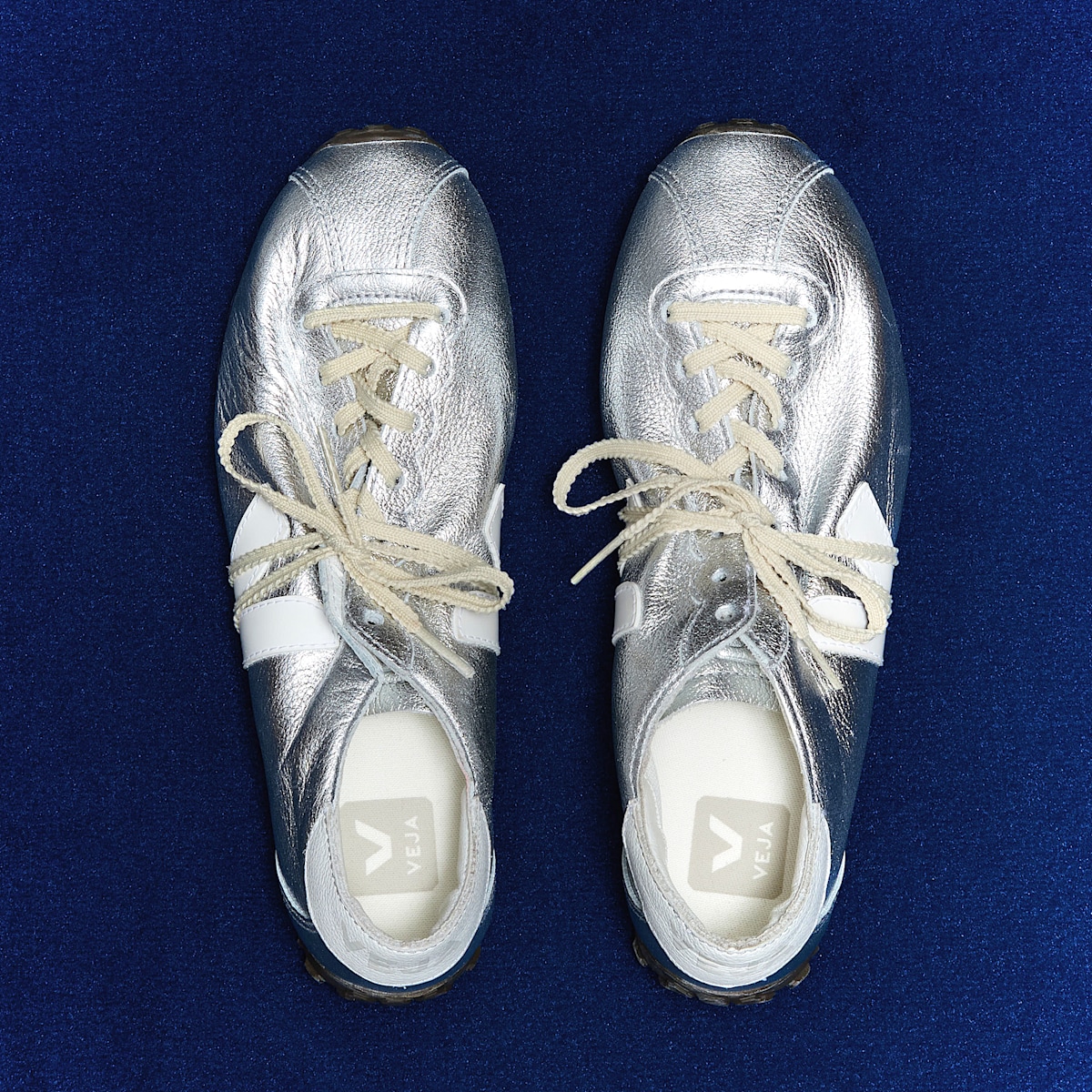 CATEYES LEATHER SILVER WHITE - Image 6