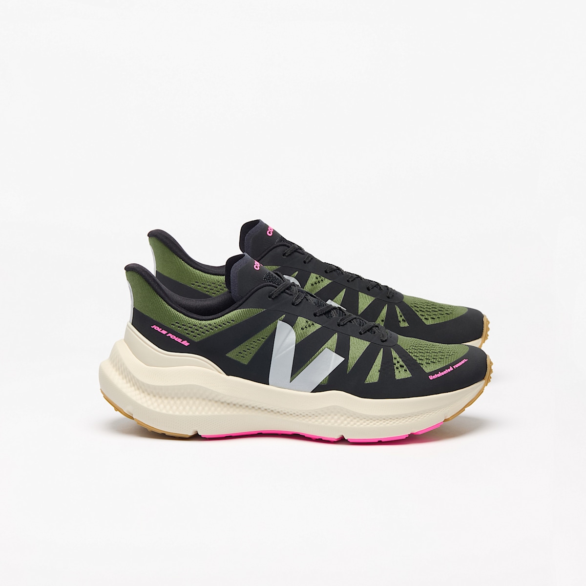 CONDOR 3 ADVANCED ENGINEERED-MESH VEJA X JOLIE FOULÉE MILITAR