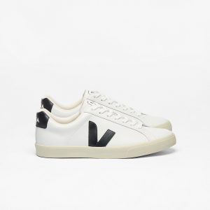 ESPLAR LEATHER WHITE BLACK