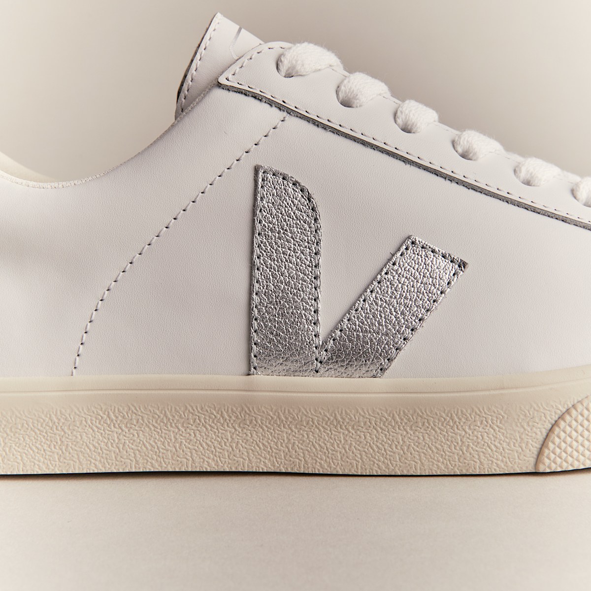 ESPLAR LEATHER WHITE SILVER - Image 4