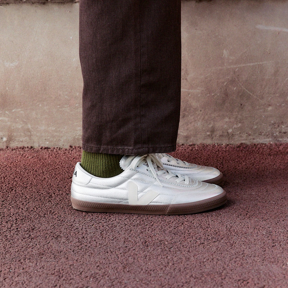 PANENKA LEATHER SILVER WHITE PIERRE BARK - Image 4