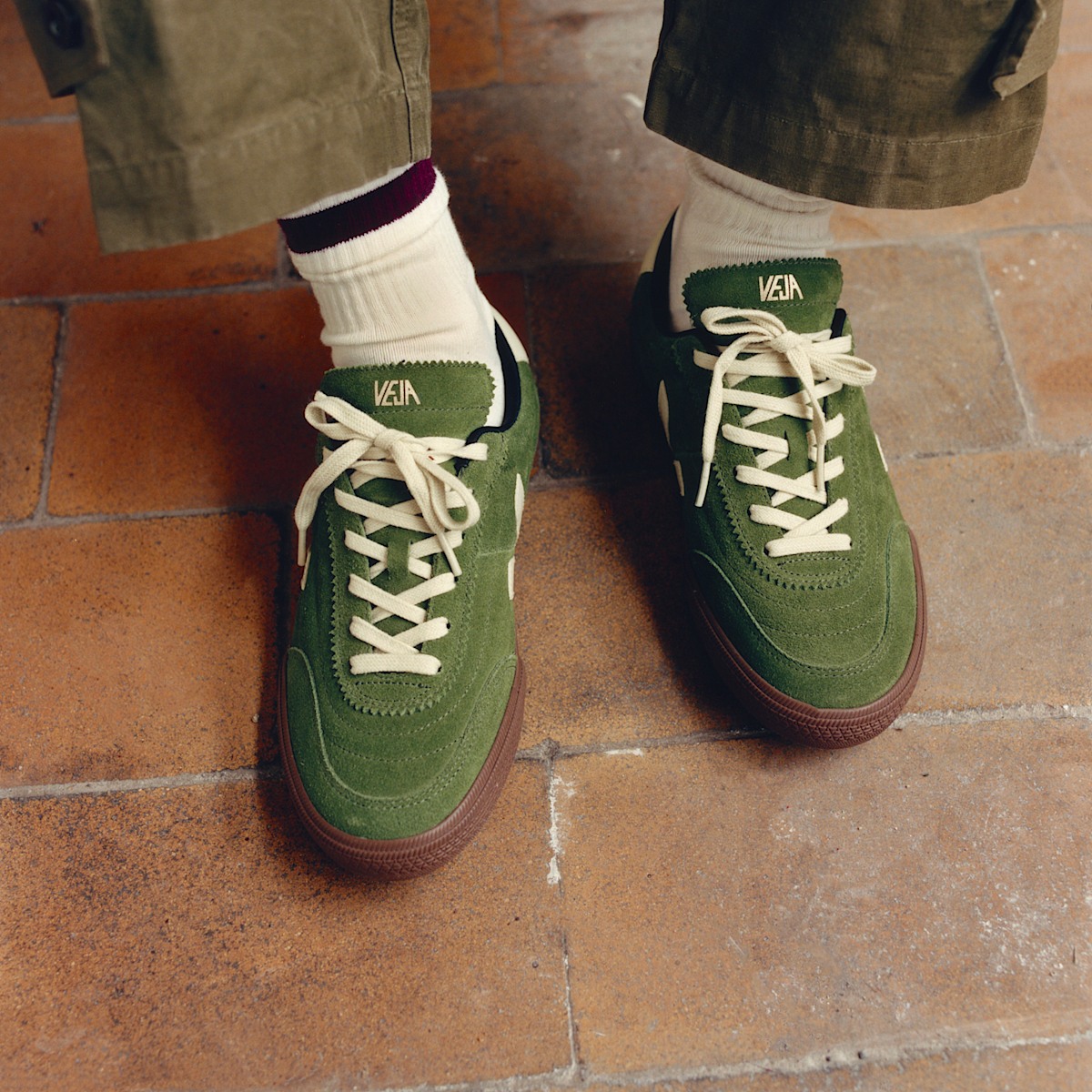 PANENKA SUEDE MILITAR PIERRE BARK - Image 5