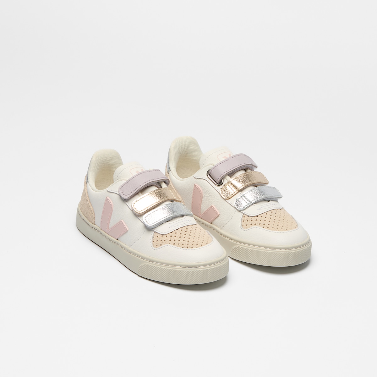 V-10 LEATHER WHITE PETALE - Image 2