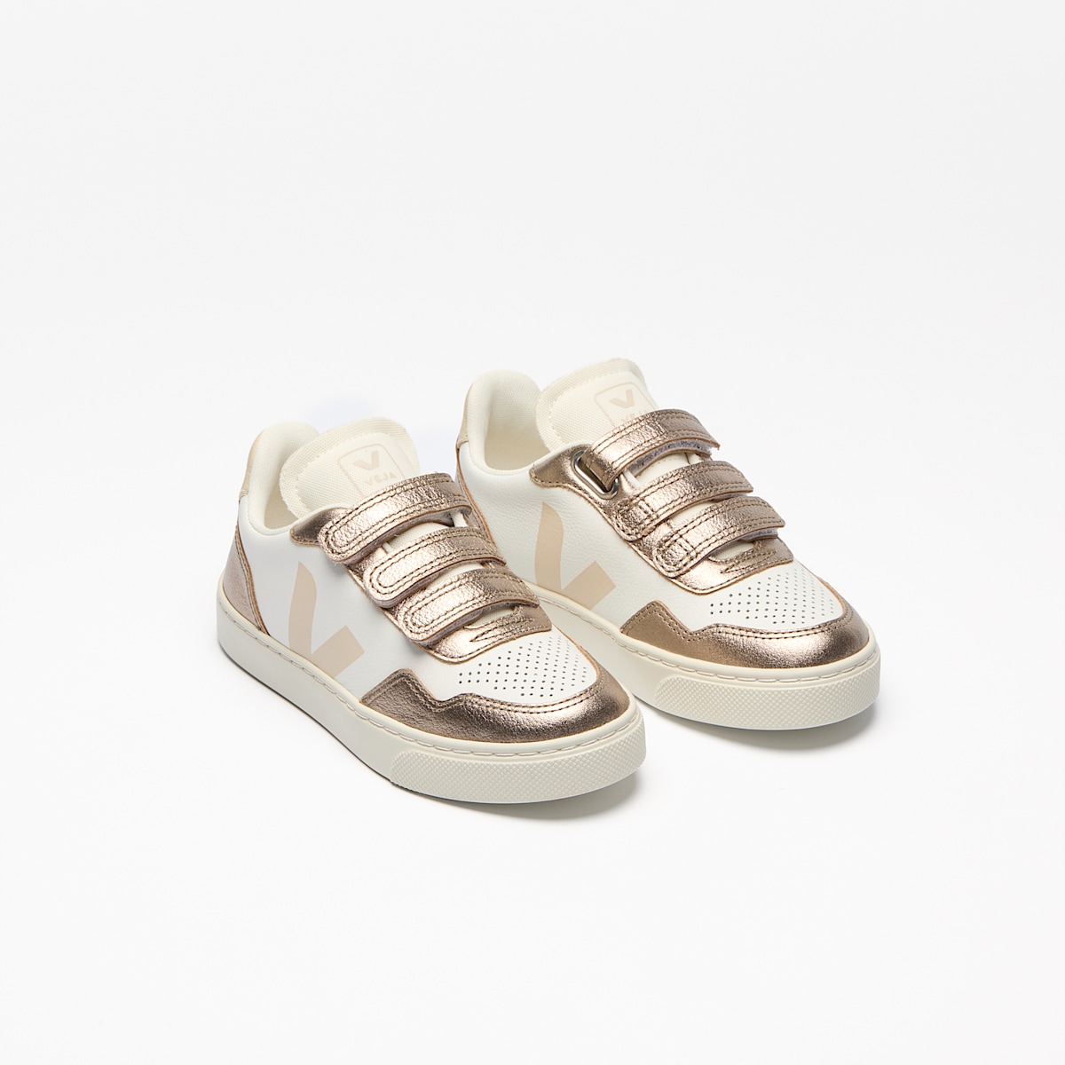 V-90 LEATHER WHITE SABLE BRONZE - Image 2