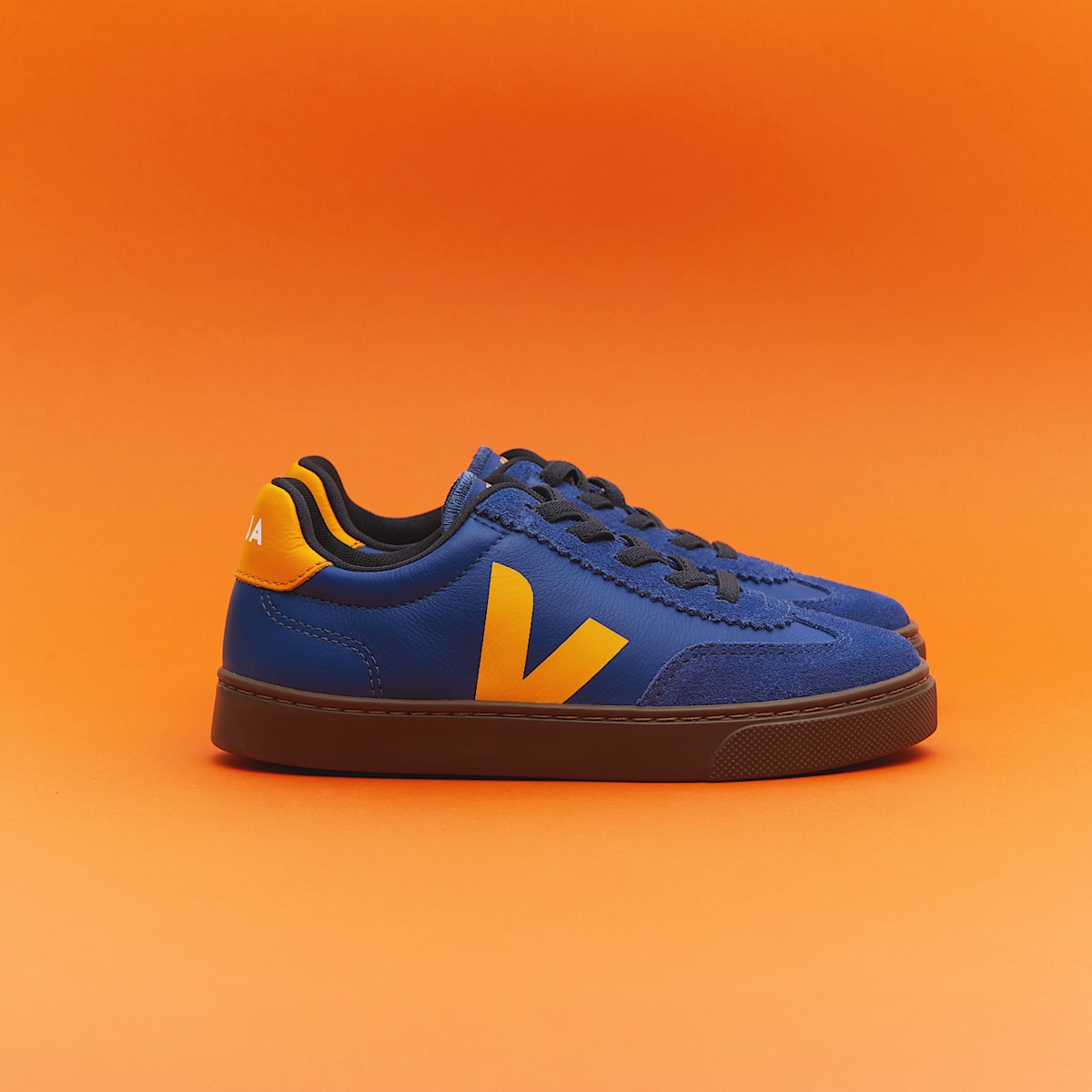 VOLLEY ELASTIC LACES LEATHER ATLANTIC OURO BARK - Image 5