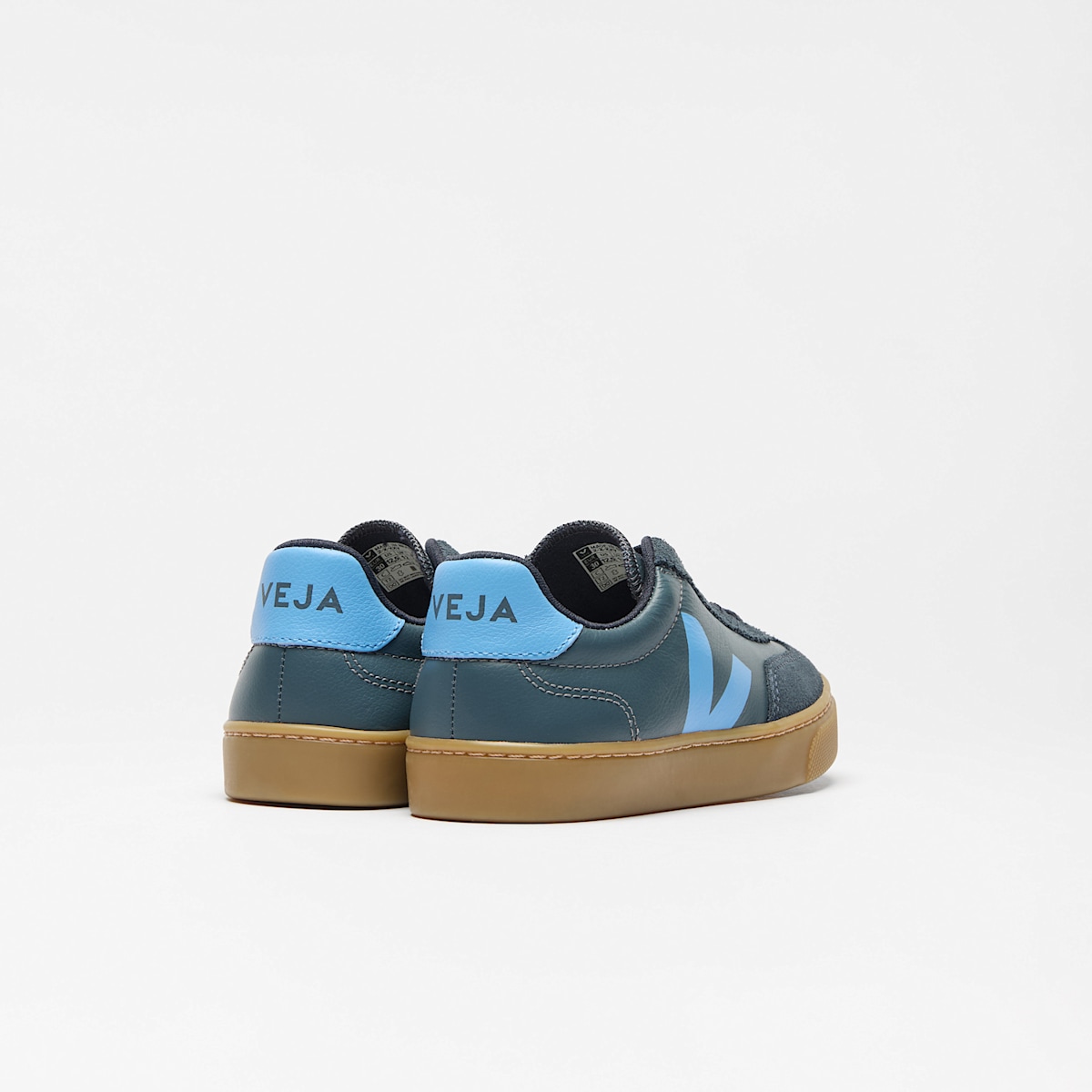 VOLLEY ELASTIC LACES LEATHER CALIFORNIA CELESTE - Image 3