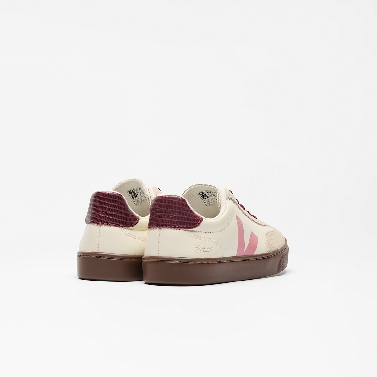 VOLLEY ELASTIC LACES LEATHER VEJA X BONPOINT CASHEW MARY - Image 3