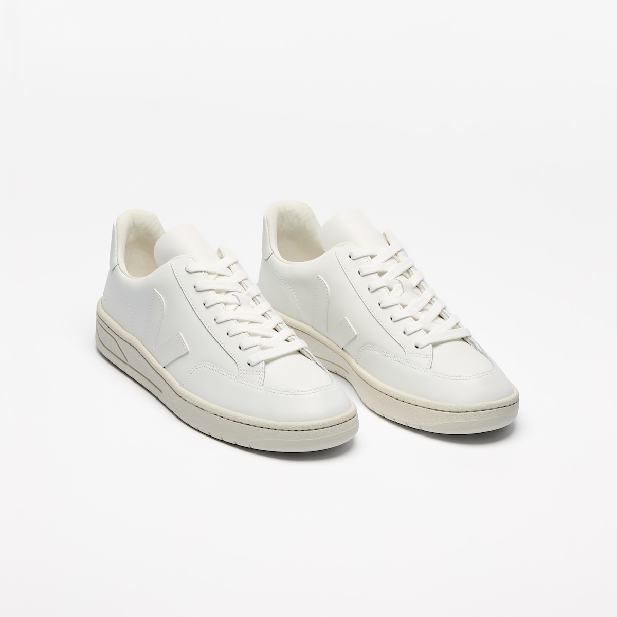V-12 LEATHER WHITE - Image 2