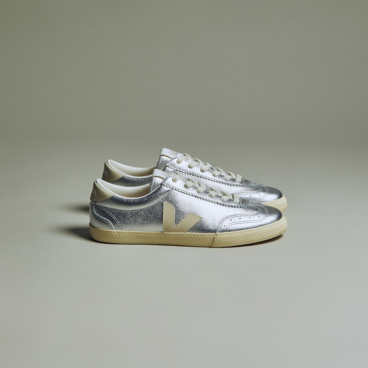 VOLLEY LEATHER SILVER PIERRE - Image 4