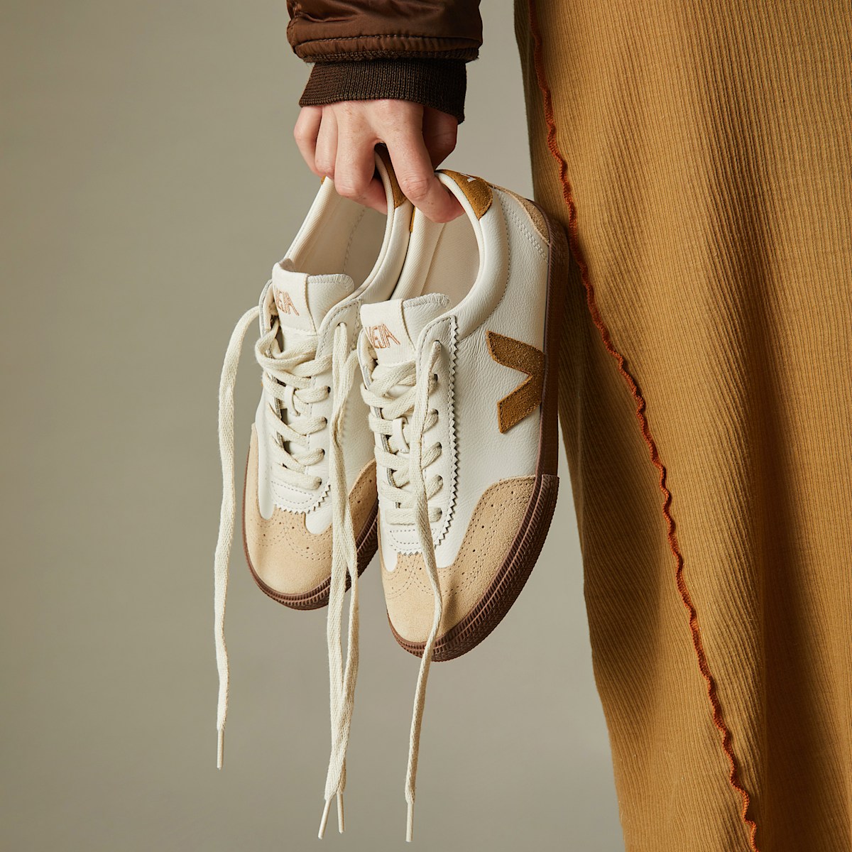 VOLLEY LEATHER WHITE TENT BARK - Image 6