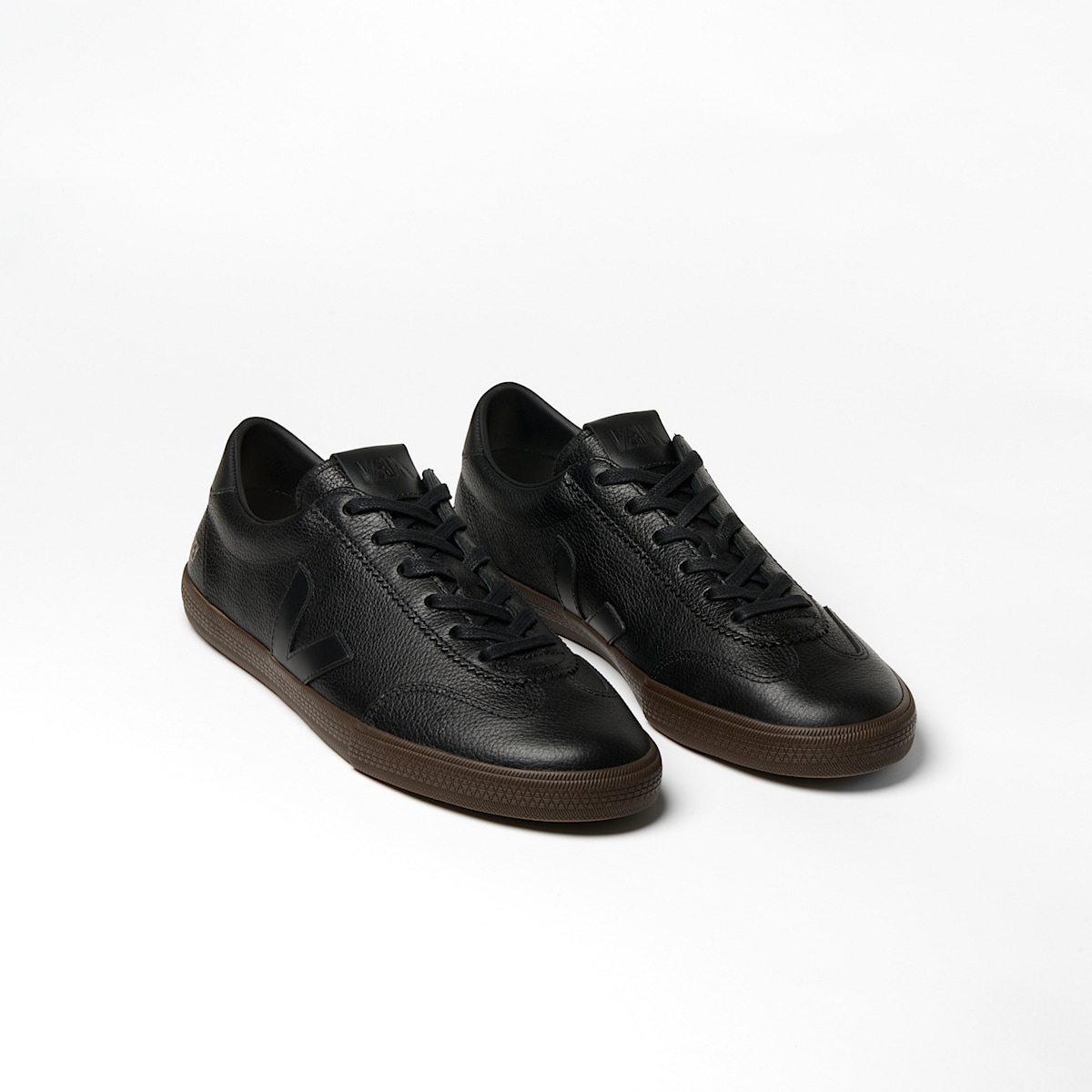 VOLLEY SIGNATURE GRAINED OILED LEATHER BLACK EAGLE - Image 2