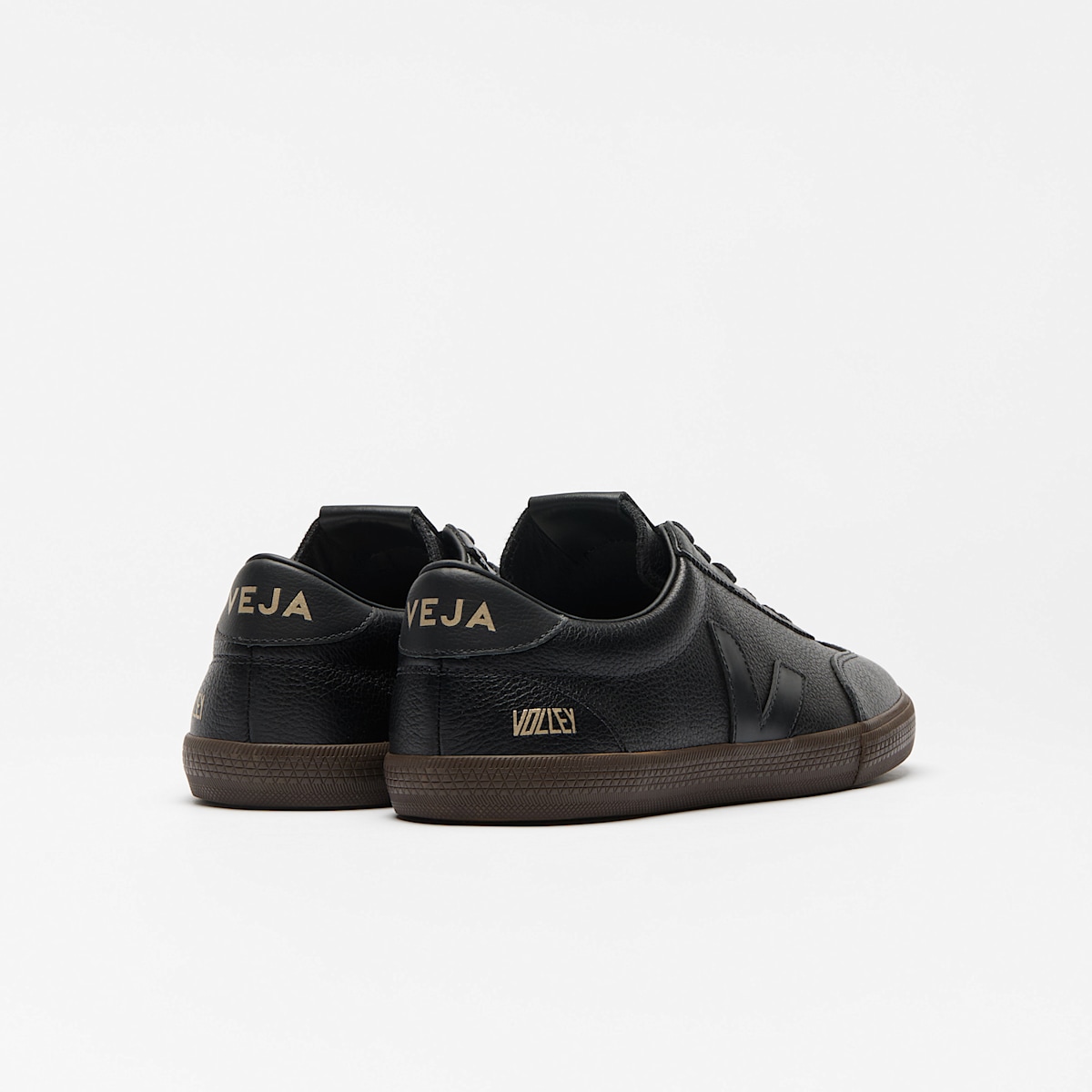 VOLLEY SIGNATURE GRAINED OILED LEATHER BLACK EAGLE - Image 3