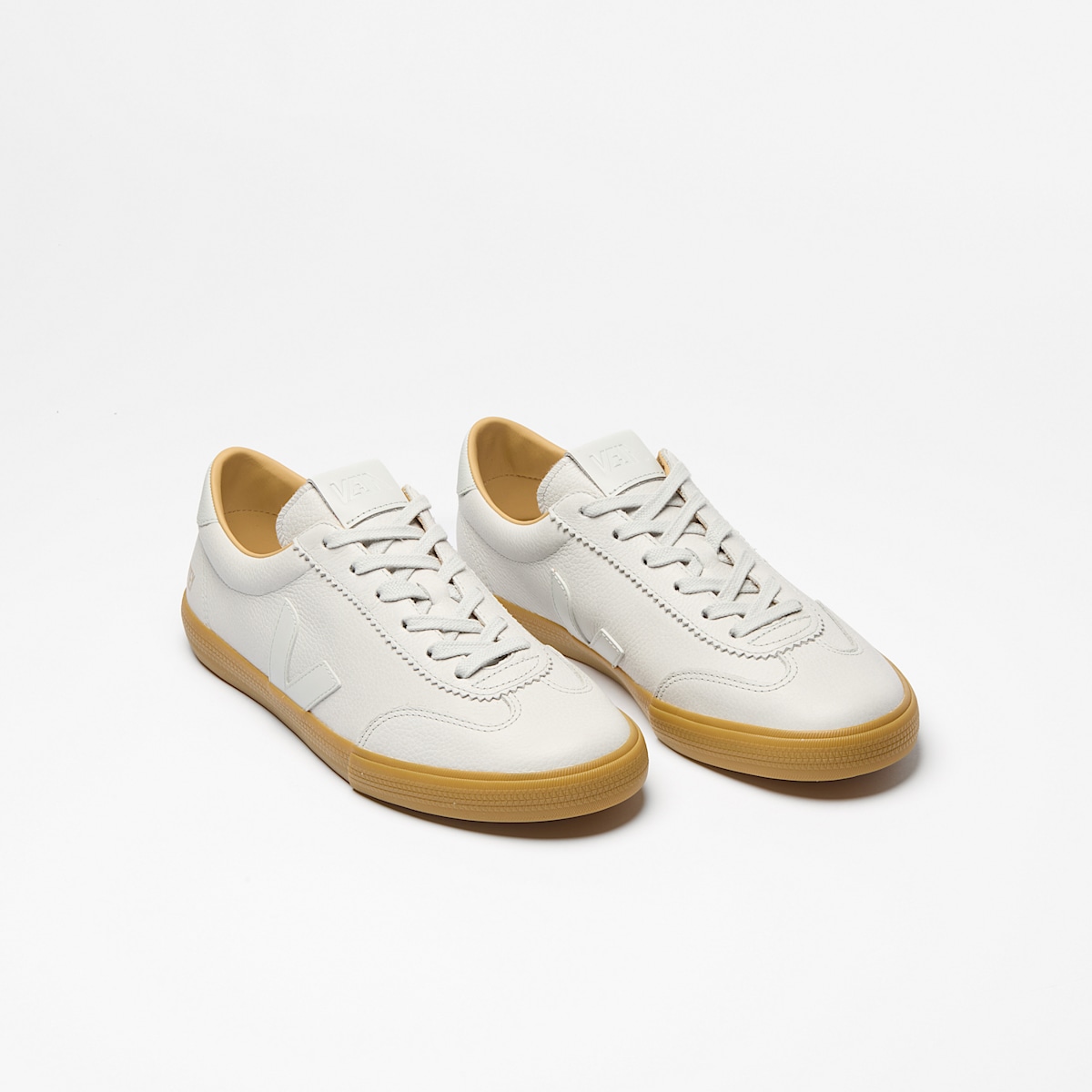 VOLLEY SIGNATURE GRAINED OILED LEATHER PEARL - Image 2