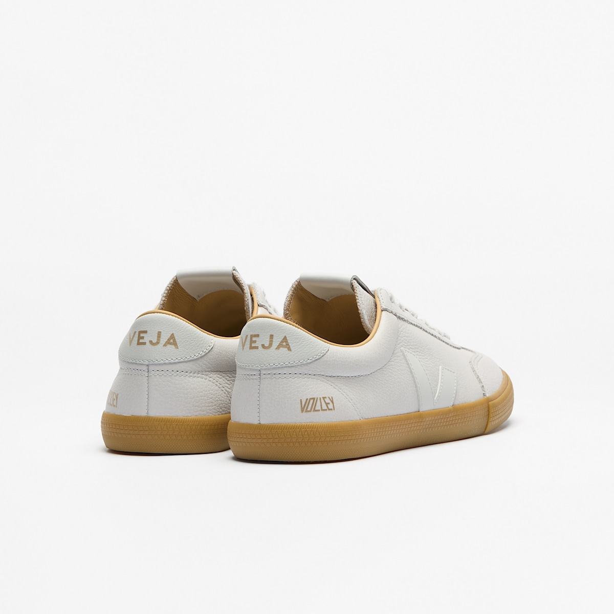 VOLLEY SIGNATURE GRAINED OILED LEATHER PEARL - Image 3