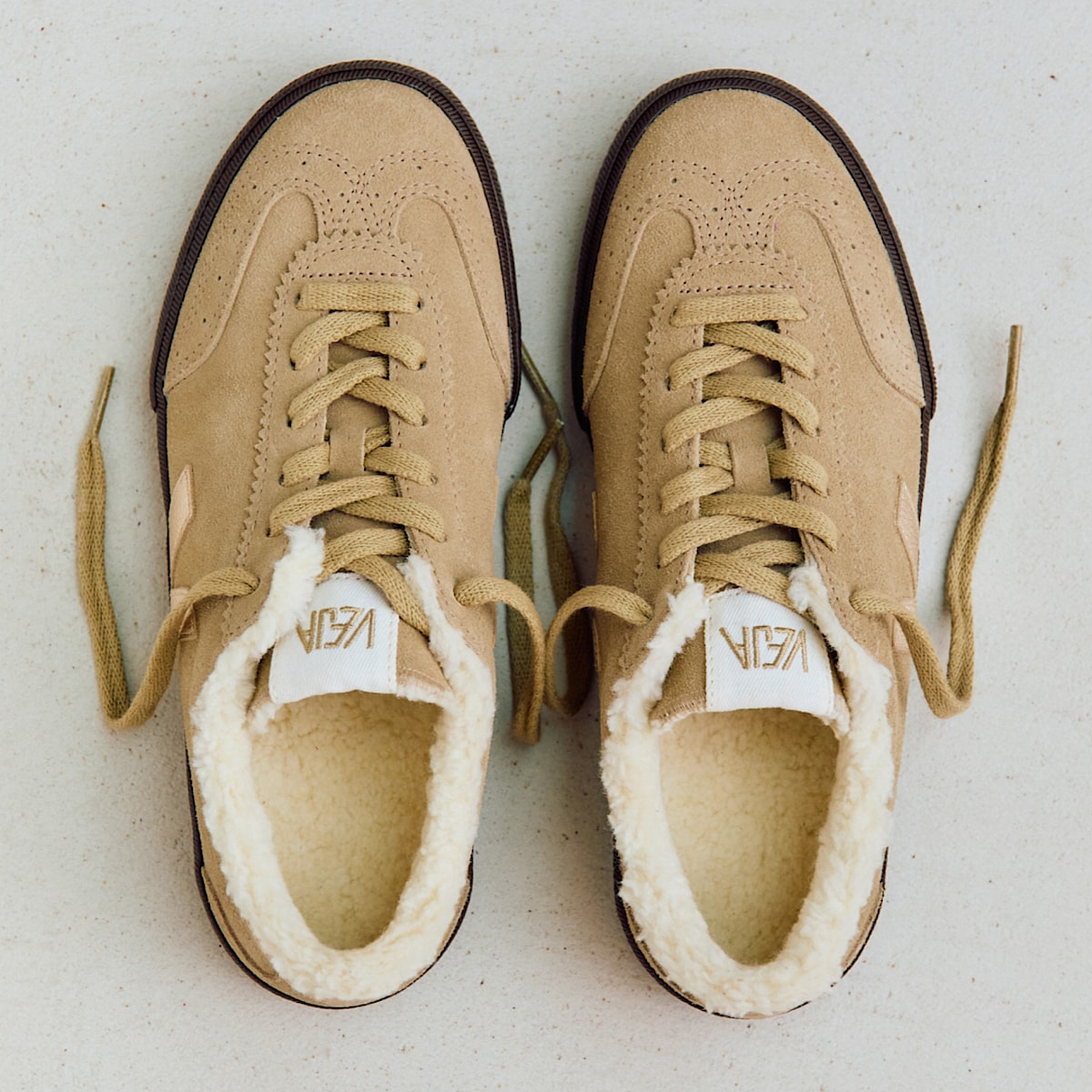 VOLLEY FURED SUEDE DUNE PLATINE EAGLE - Image 4