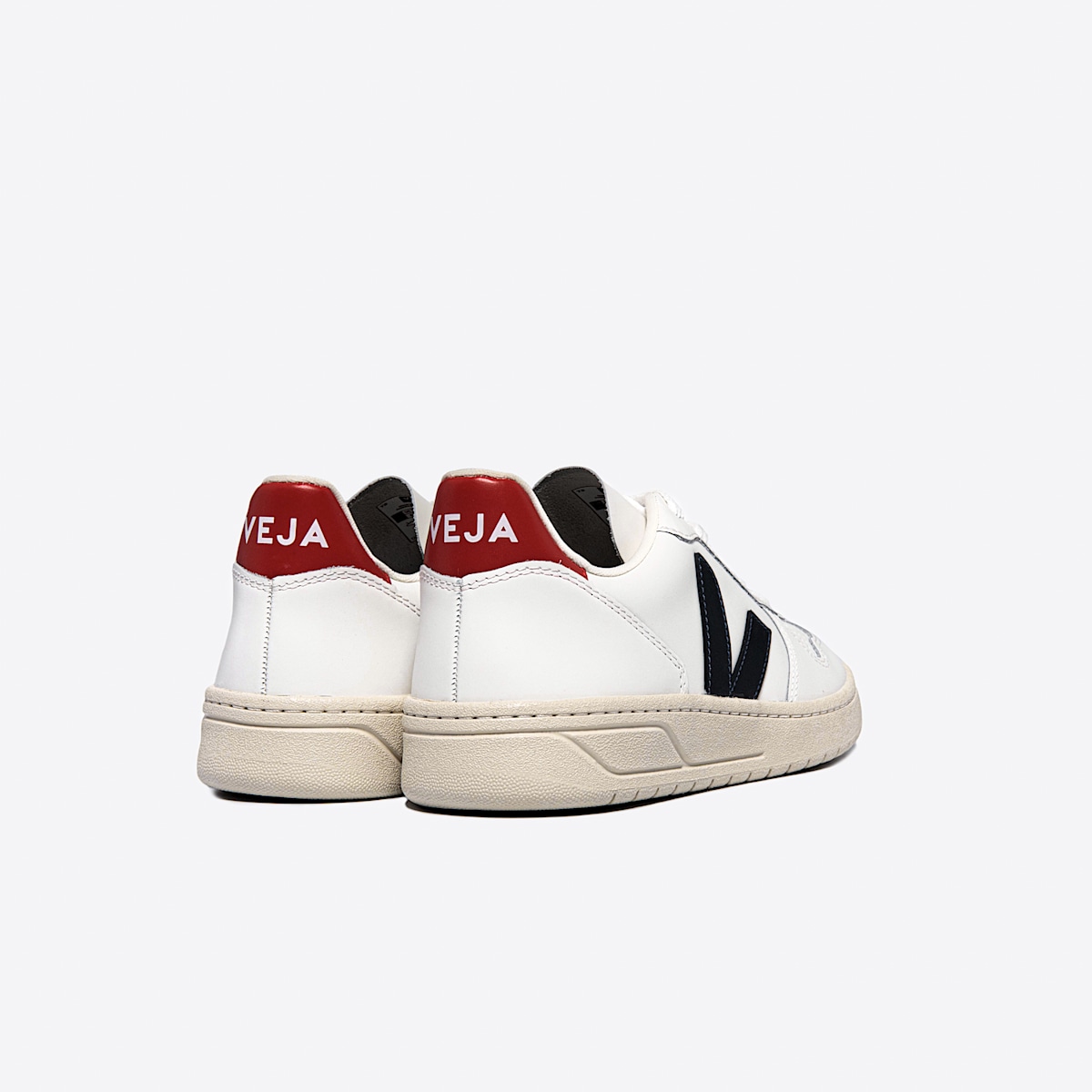 V-10 LEATHER WHITE NAUTICO PEKIN - Image 3