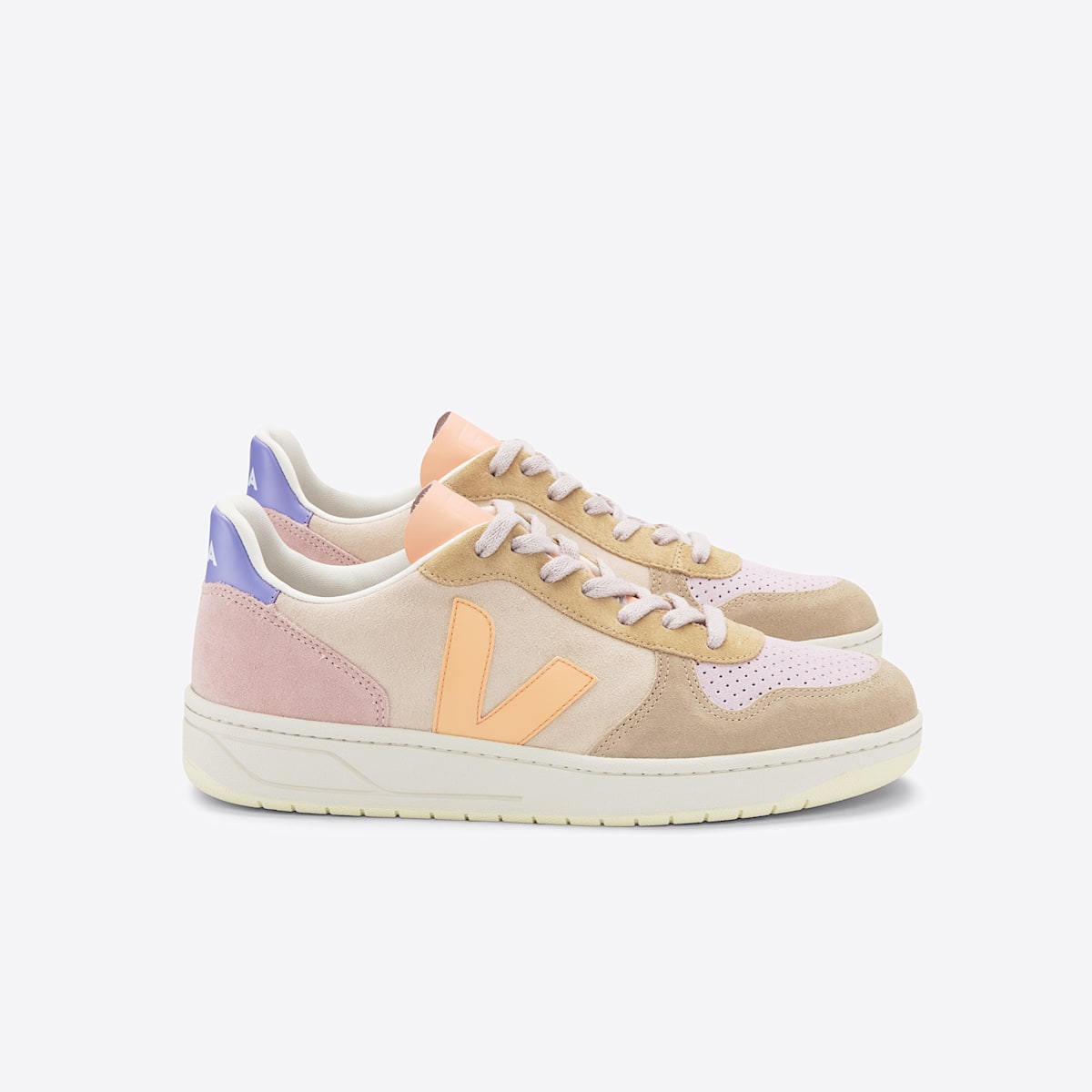 V-10 SUEDE MULTICO PEACH