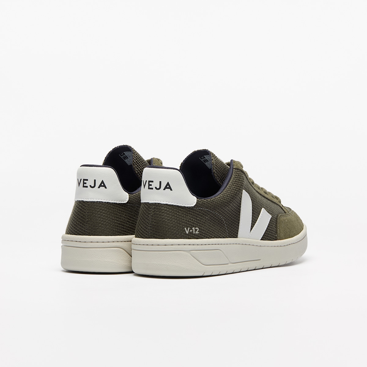 V-12 VEGAN B-MESH OLIVE WHITE - Image 3