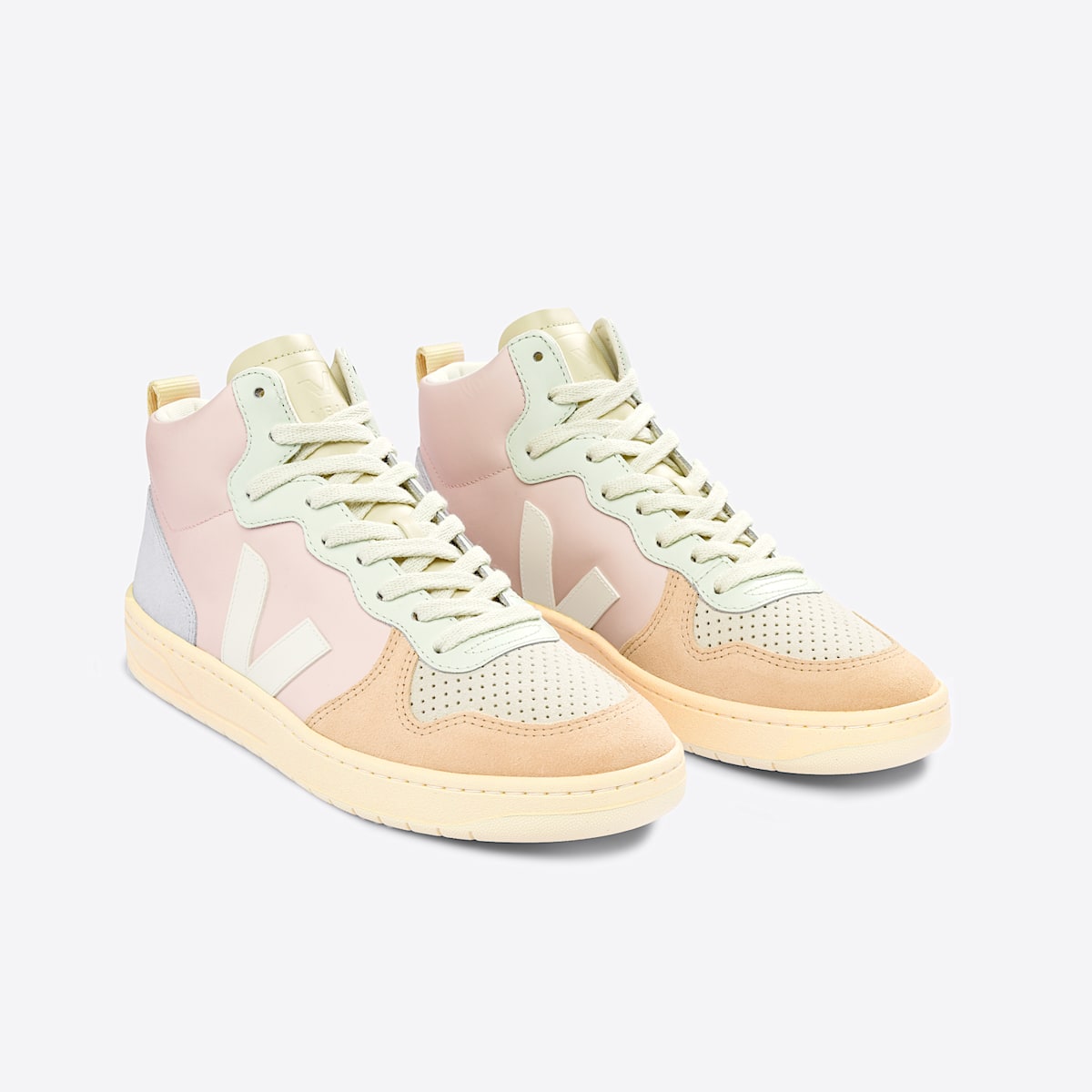 V-15 LEATHER PETALE WHITE MULTICO - Image 2
