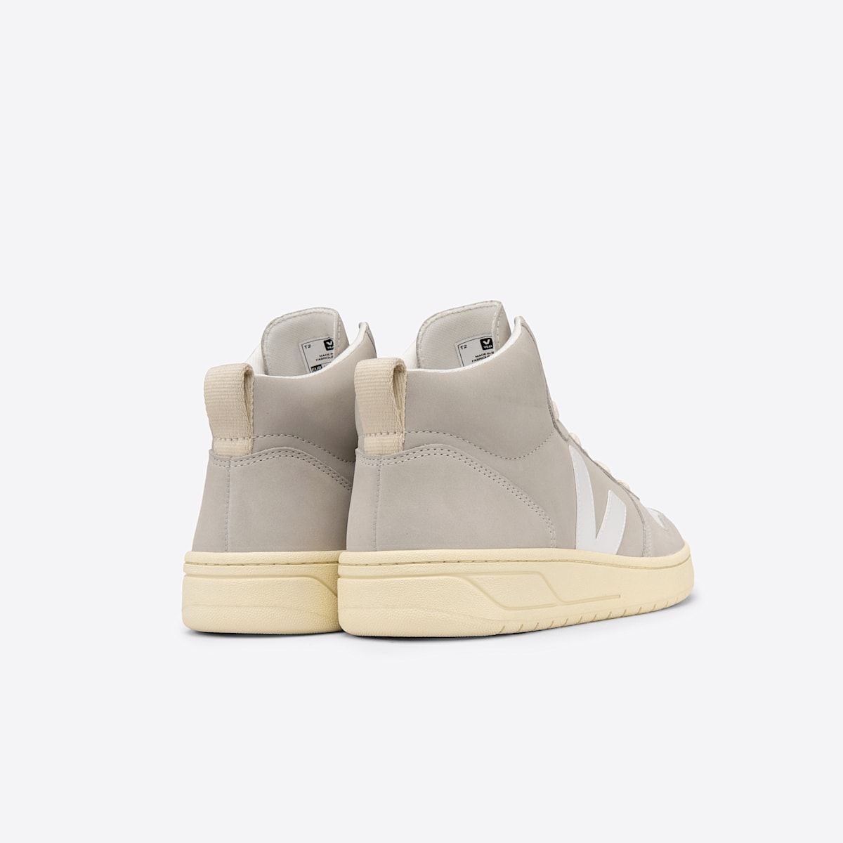 V-15 NUBUCK NATURAL WHITE - Image 3